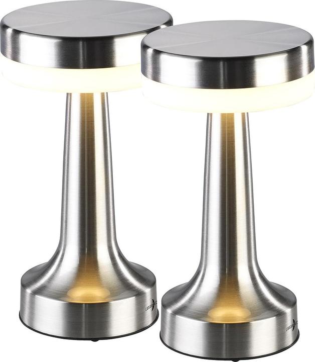 Image du produit Lunartec Lot de 2 lampes de bureau à LED rechargeables
