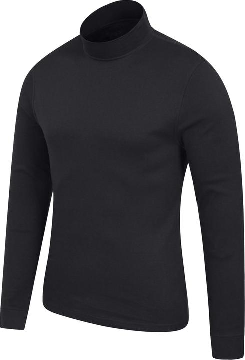 Actual product image Mountain Warehouse Mens Meribel Turtle Neck Base Layer Top (M)