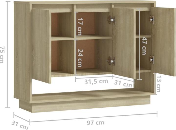 Image du produit vidaXL Sideboard (31 x 97 x 75 cm)