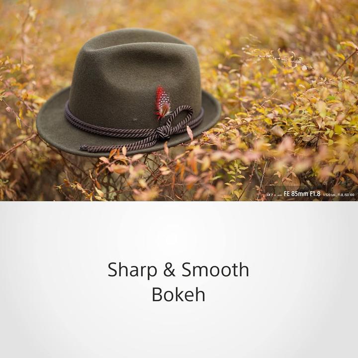 Immagine prodotto Sony FE 85mm f/1.8 (Sony E, Full frame)