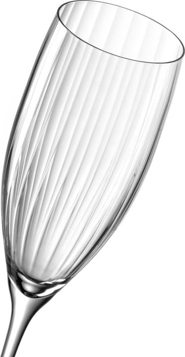 Immagine prodotto Leonardo Bicchiere da champagne Poesia 250 ml, 6 pezzi, Trasparente (25 cl, 6 Occhiali, Bicchieri da champagne)