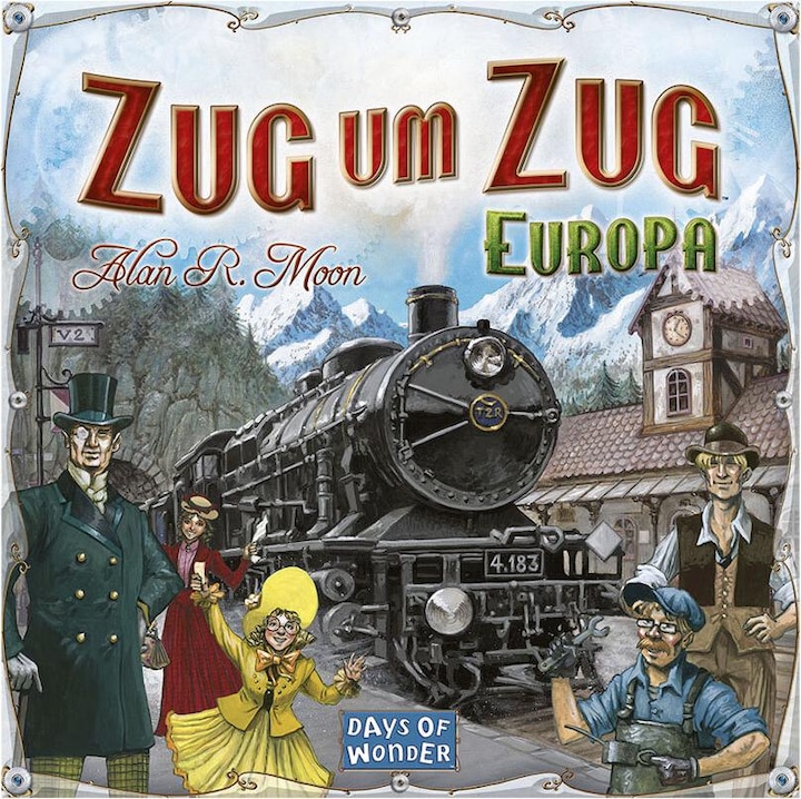 Image du produit Asmodée Les aventuriers du rail Europe (Allemand)