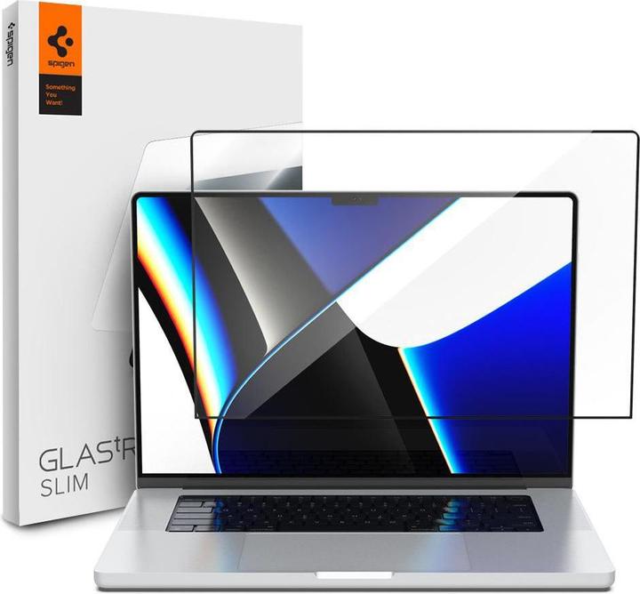 Spigen Glas FC Macbook Pro 14 2021/2022 szkło hartowane czarne AGL04234 (14")