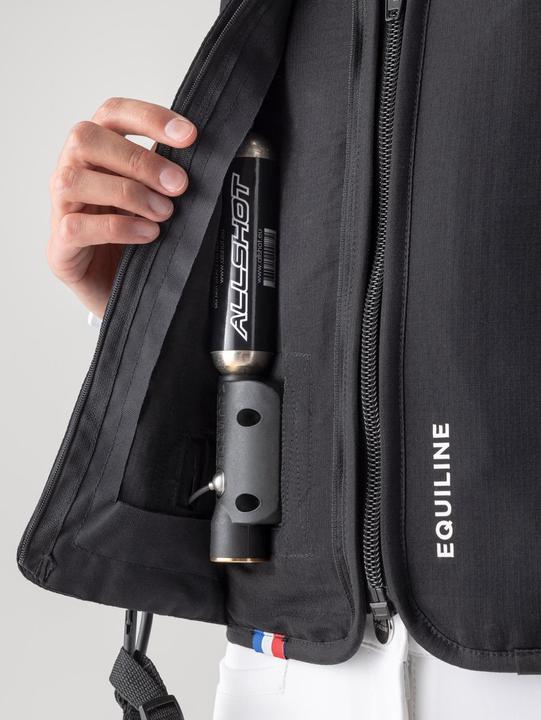 Actual product image Equiline equestrian airbag vest without back protection eclair (XXL)