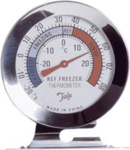 Brannan Thermomètre à cadran du congélateur du réfrigérateur