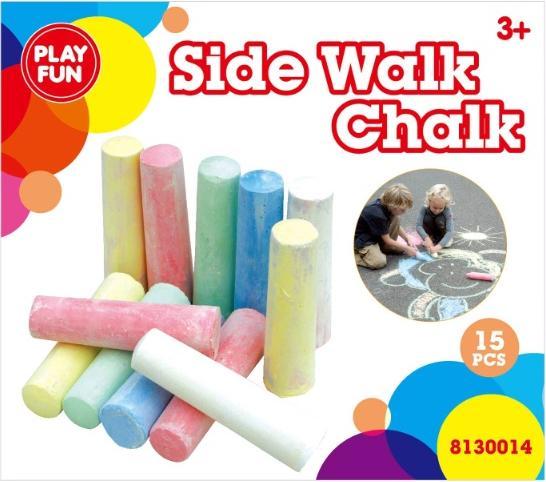Produktbild Playfun Bürgersteig Kreide, 15dlg. (15 x)