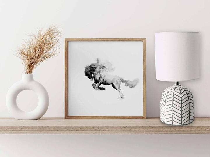 Image du produit Näve Lampe de table en céramique Folio H : env. 27,5 cm blanc (E14)