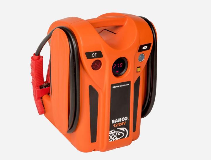 Produktbild Irimo 2400 CA/1200 CA Batterie-Booster 12/24V starker AGM Booster (1.80 m)