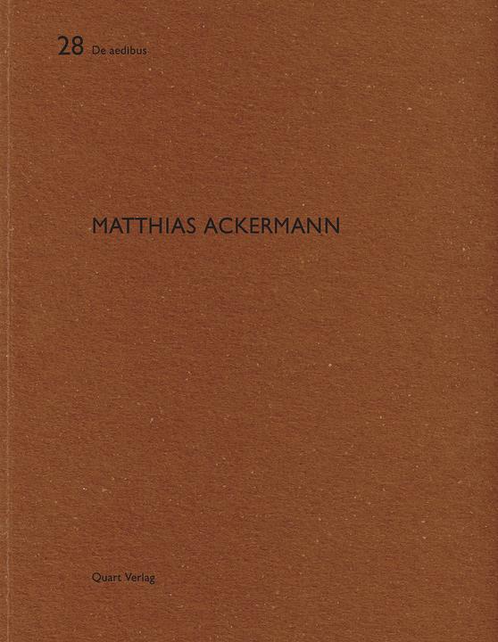 Produktbild Matthias Ackermann (Deutsch, Ackermann, Matthias, 2008)