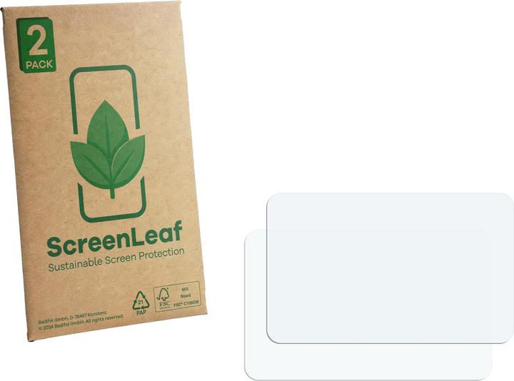 Produktbild ScreenLeaf Schutzfolie für Bambu Lab X2D nachhaltiger Displayschutz Display Schutz Folie Klar Transparent