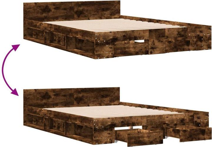Image du produit vidaXL Bettgestell (140 x 200 cm)