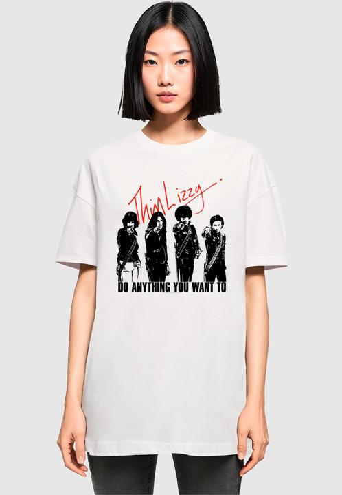 Produktbild Merchcode Ladies Thin Lizzy - Do Anything Oversized Boyfriend Tee - 160067 (4XL)