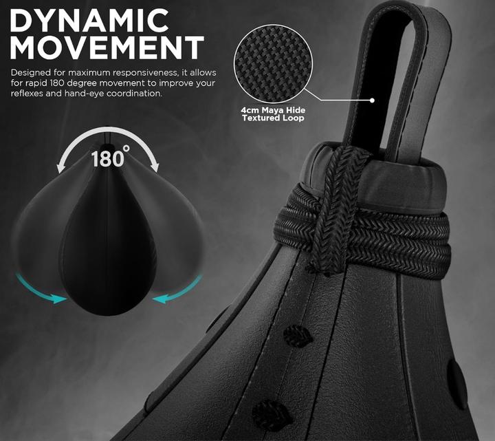 Produktbild Rdx 2Pc Speed Ball F6 Matte Pink + Swivel