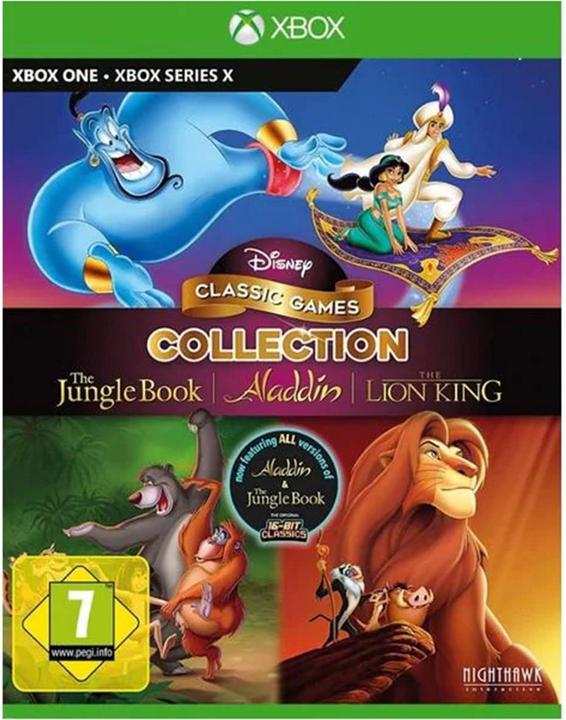 Immagine prodotto Liquidbit Collezione di giochi classici Disney: Libro della giungla, Aladdin, Re Leone (Xbox One X, Xbox Series X, DE)
