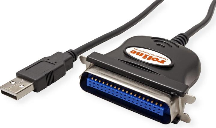 Image du produit Roline Câble de conversion USB vers IEEE 1284 (1.80 m, Parallèle (imprimante))