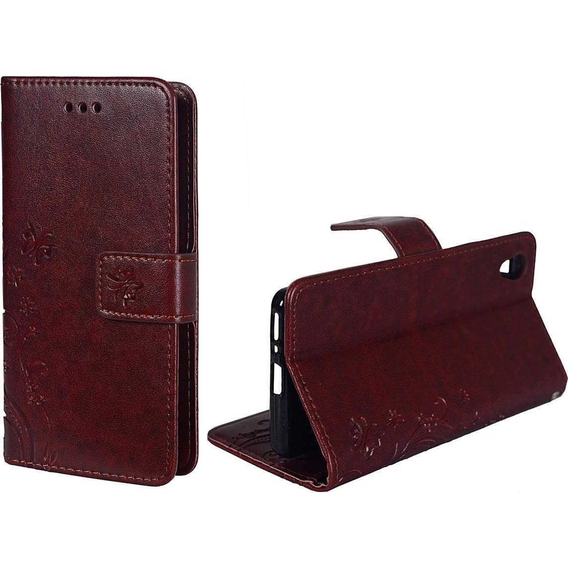 Thumbnail - König Design Schutz Handy Hülle für Sony Xperia X Case Cover Tasche Wallet Etui Handyhülle (Sony Xperia X), Smartphone H...