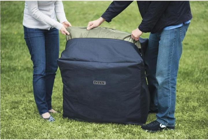 Produktbild Intex 4-PERSON OLIVE GREEN ROUND BUBBLE SPA SET 28426SZ