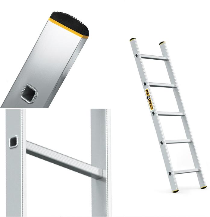 Produktbild Drabest Aluminium-Stufenleiter (Anlegeleiter)