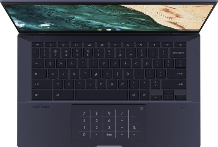 Produktbild ASUS Chromebook CX9 (Französisches Tastaturlayout) (14", 256 GB, 16 GB, Ohne Tastaturlayout, Intel Core i7-1165G7)