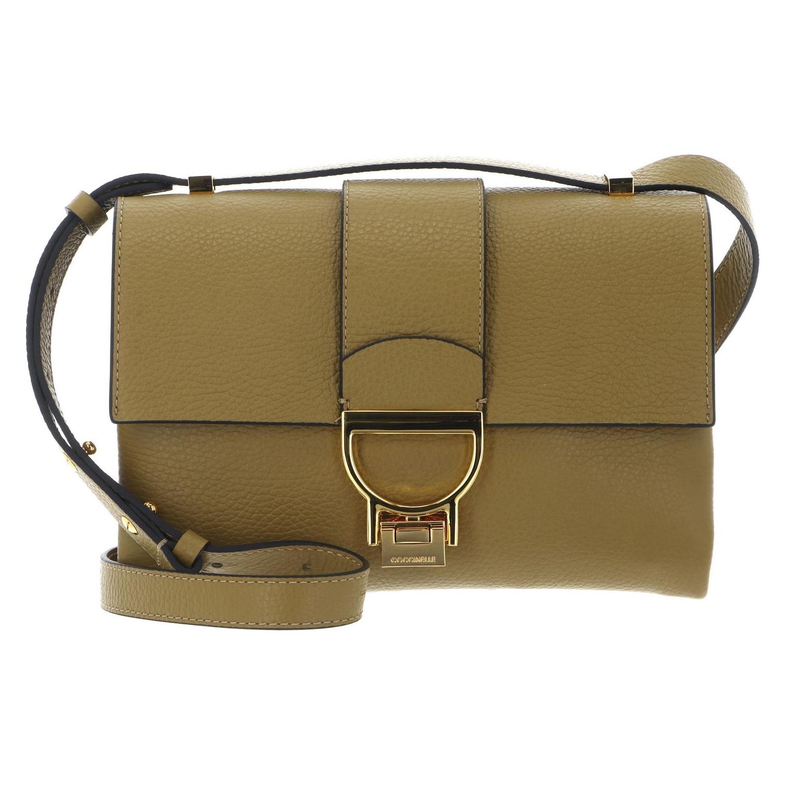 Coccinelle, Damen, Handtasche, Arlettis Handbag, Grün, Braun