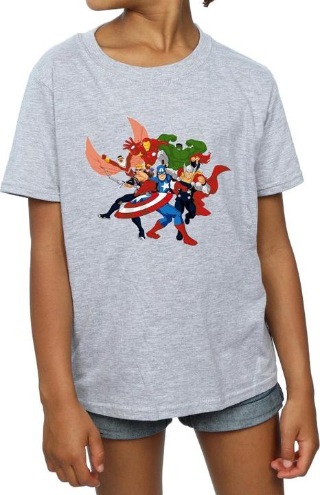 Produktbild Avengers Assemble Comic Team TShirt Mädchen (152, 158)