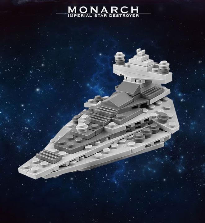 Actual product image Mould King battleship Eclipse
