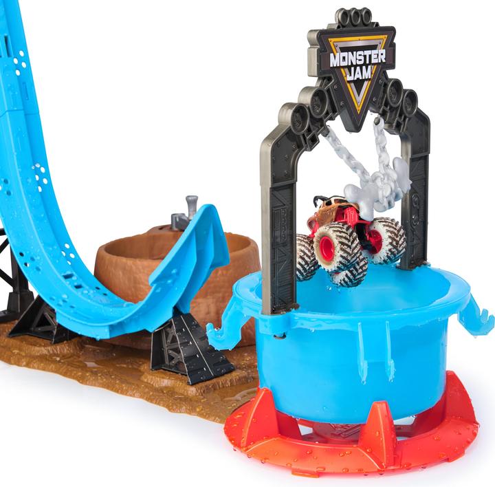 Productafbeelding Monster Jam Mud Blasters Monster Mutt Dalmatiër Dunk Tank