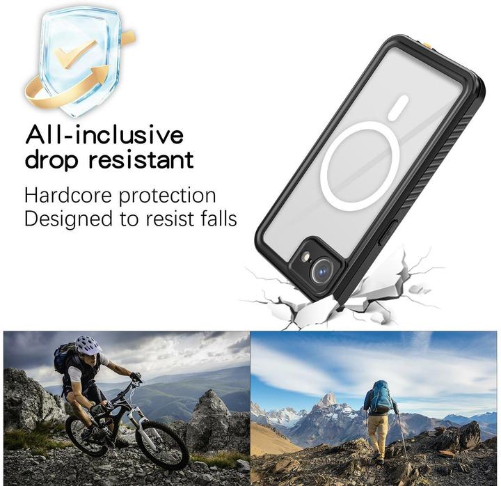 Produktbild 4smarts Wasserdichte Hülle Stark (Apple iPhone 16e, Apple iPhone 17e)