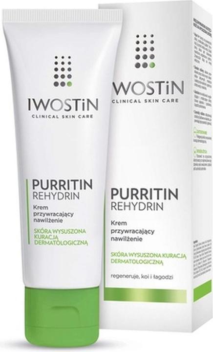 Actual product image Iwostin Purritin Rehydrin (40 ml, 24h cream)