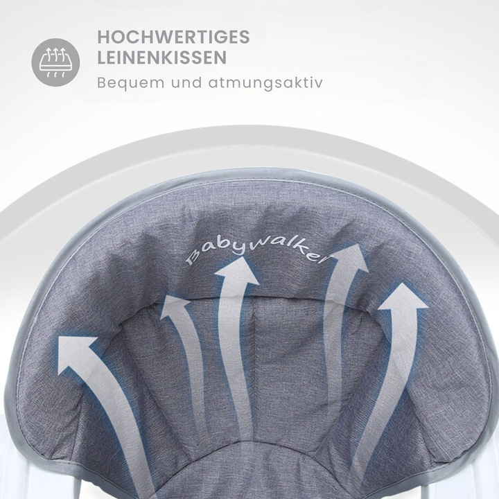 Produktbild Hermex Lauflernhilfe Baby Walker Lauflernwagen Laufwagen Gehfrei Laufhilfe Kleinkinder