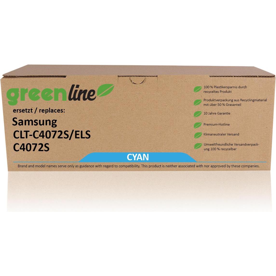 Inkadoo, Toner, Toner greenline ersetzt Samsung CLT-Y 4072 S/ELS / Y4072S Toner