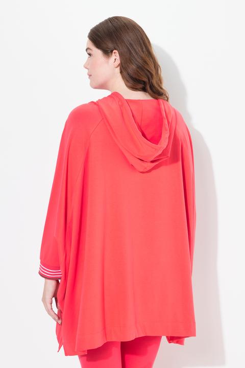 Produktbild Ulla Popken Loungwear-Poncho, oversized, Kapuze, Langarm (42, 44, 46, 48)