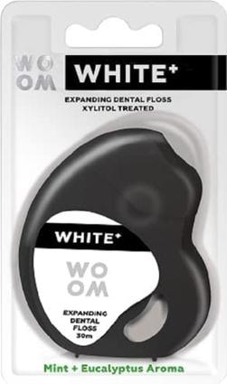 Produktbild Woom Brand White+ expanding dental floss refreshing breath 30m
