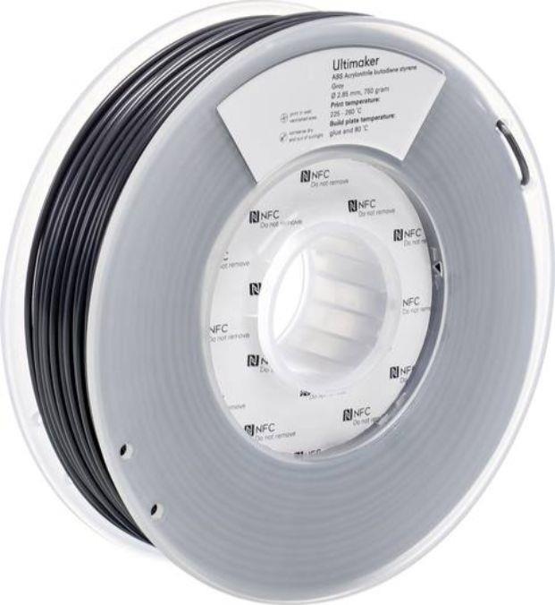 Immagine prodotto Ultimaker Abs (ABS, 2.85 mm, 750 g, Grigio)