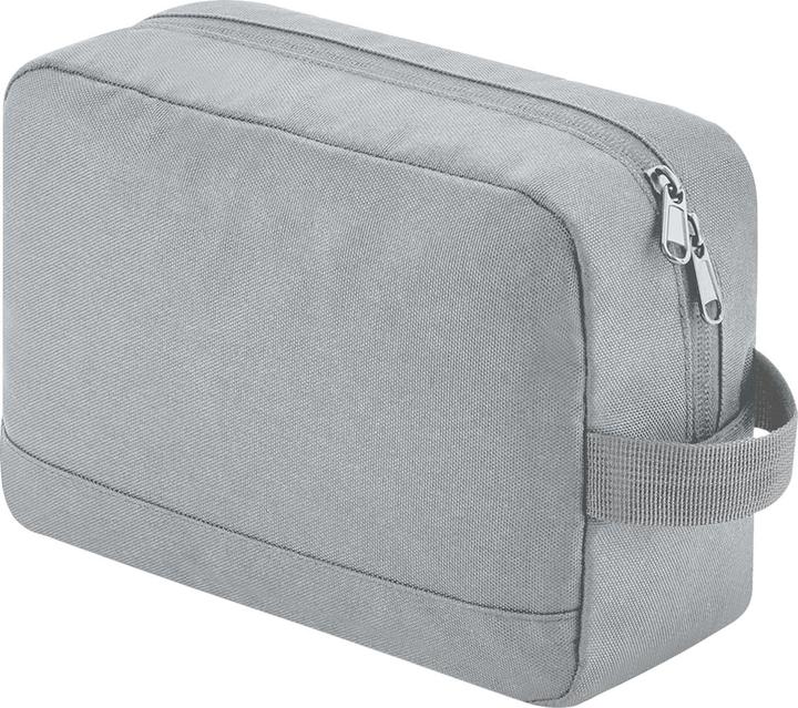 Actual product image Bagbase Essentials cosmetic bag recycled material