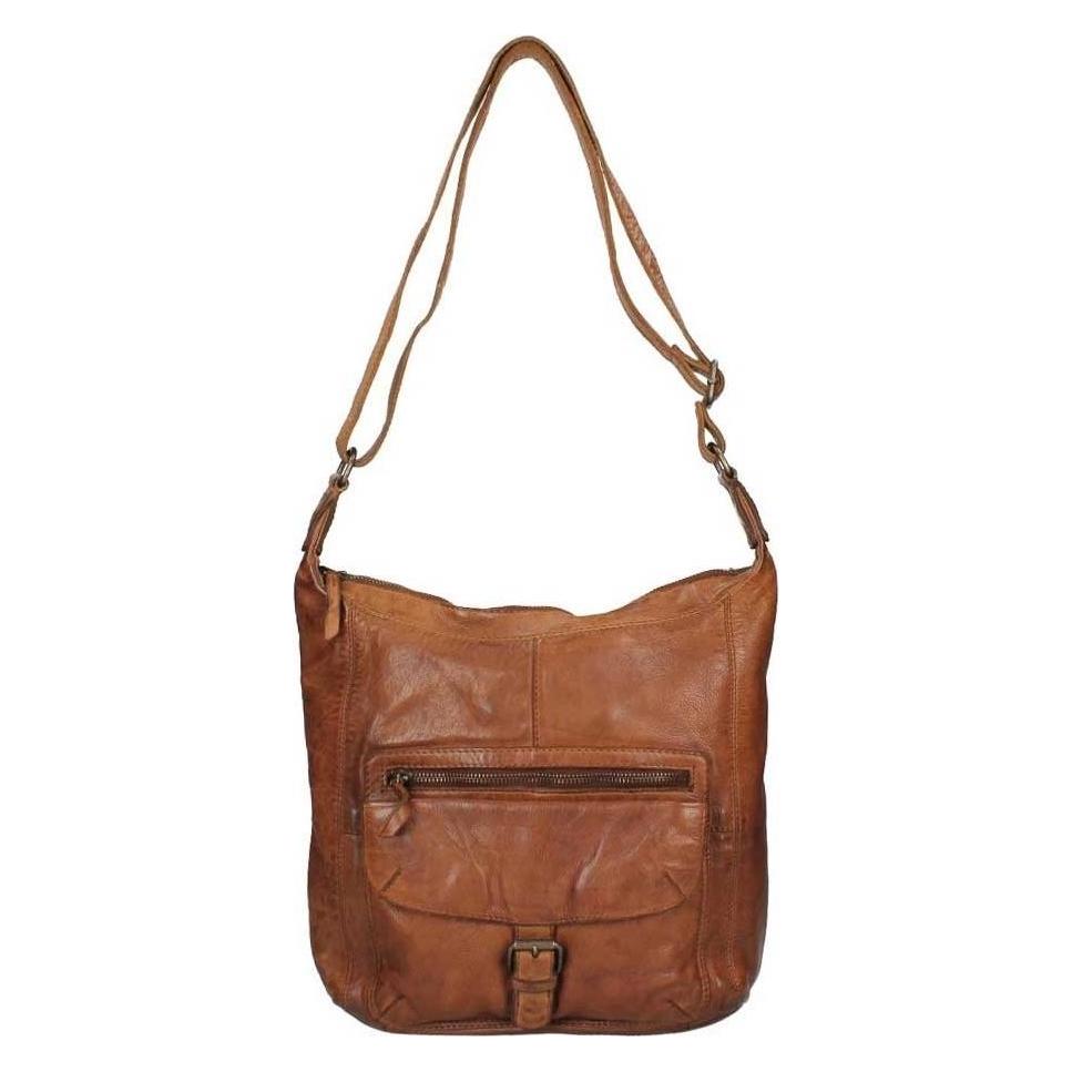 Bear Rock, Damen, Handtasche, Cl 32612 Cognac, Braun