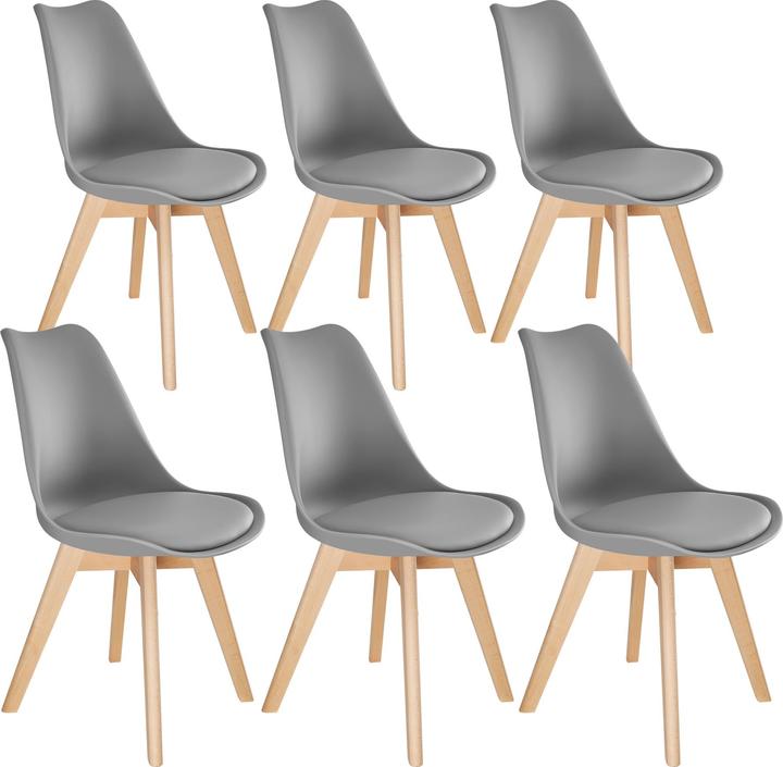 tectake Esszimmerstühle Frederikke