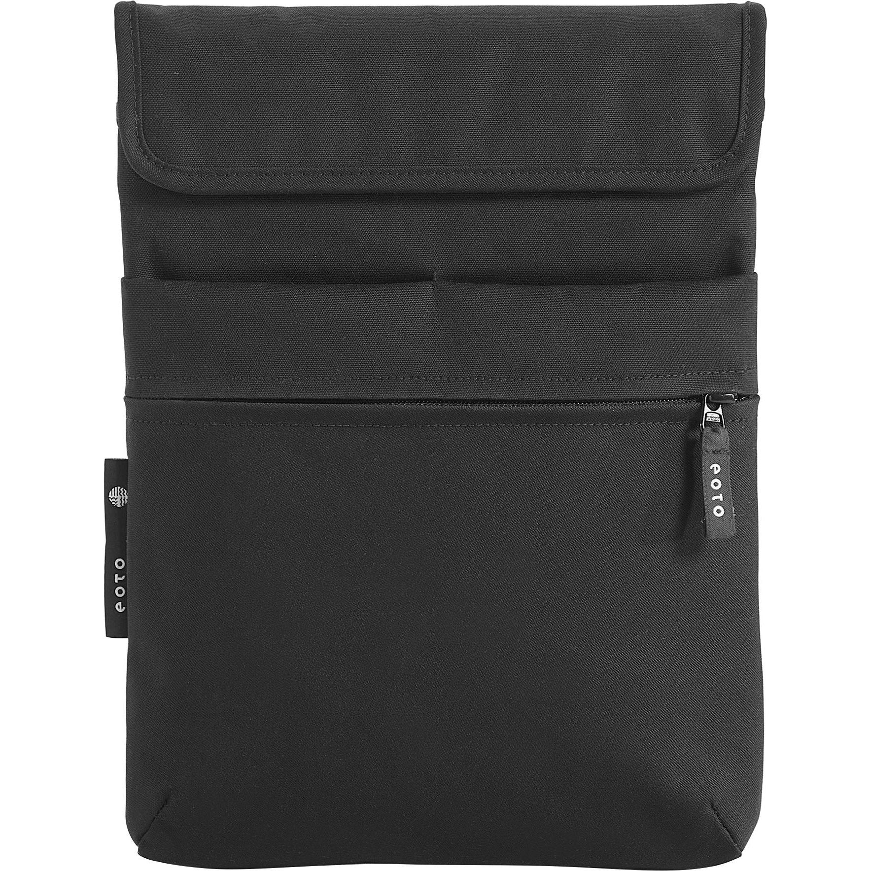 Eoto Laptop-Tasche ROAM:OFFICE L, bis 14", nachhaltig (14"), Notebooktasche, Schwarz