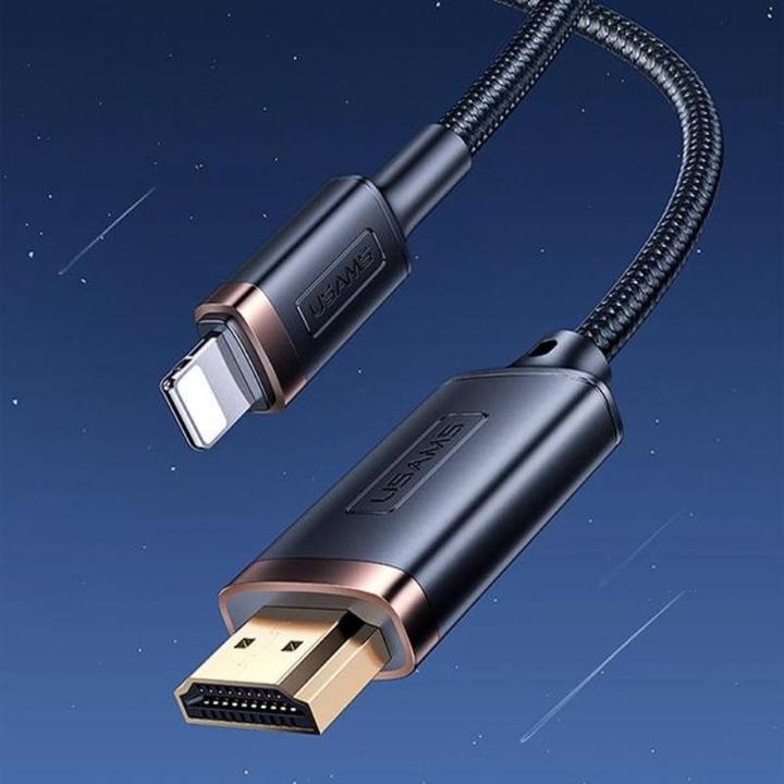 Produktbild Usams HDMI (Typ A) — Lightning (2 m, HDMI)