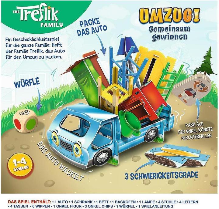 Immagine prodotto Trefl La parata è un esilarante gioco di abilità per tutta la famiglia. Scegli l'altalena giusta (Tedesco)