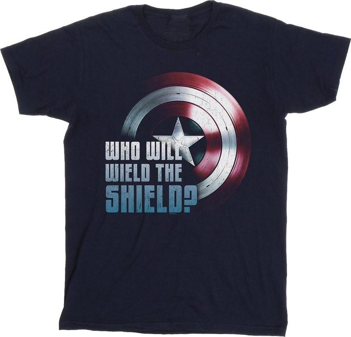 Immagine prodotto The Falcon And The Winter Soldier Wield The Shield Maglietta Uomo (5XL)