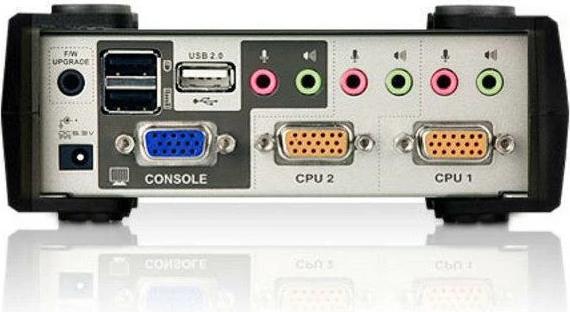 Produktbild Aten CS1732B, 2-Port KVM Switch mit USB Hub