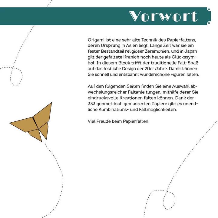 Actual product image 333 Origami - Art Déco (German, 2023)