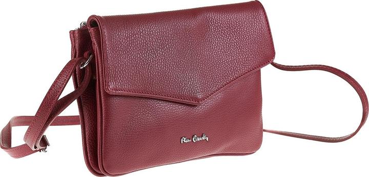 Actual product image Pierre Cardin Damen Umhängetasche Made In Italy - Modell Seraphina Lux - 100% Leder - 26.0 X 18.0 X 4.0 Cm