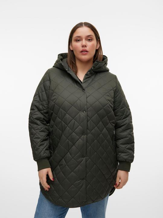 Actual product image Vero Moda VMHAYLE HOOD 3/4 JACKET CUR EXC Coat