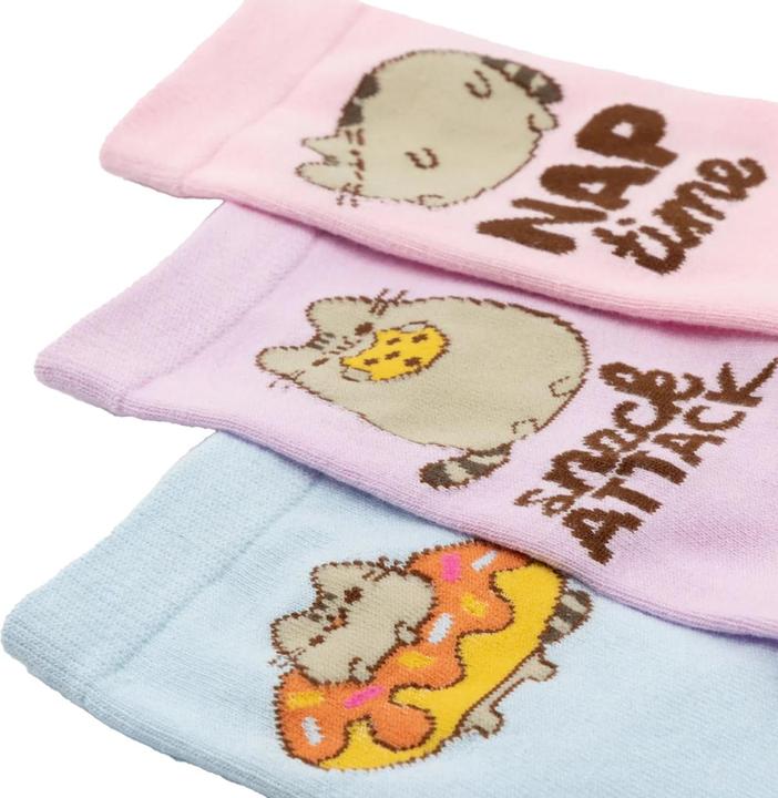 Immagine prodotto Pusheen Snack Attack Calzini Set Donna Misura Confezione 5 (Confezione da 5 pezzi, 37 - 42)