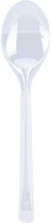 Furber Cucchiaio di plastica 25 pezzi, trasparente (25 x)