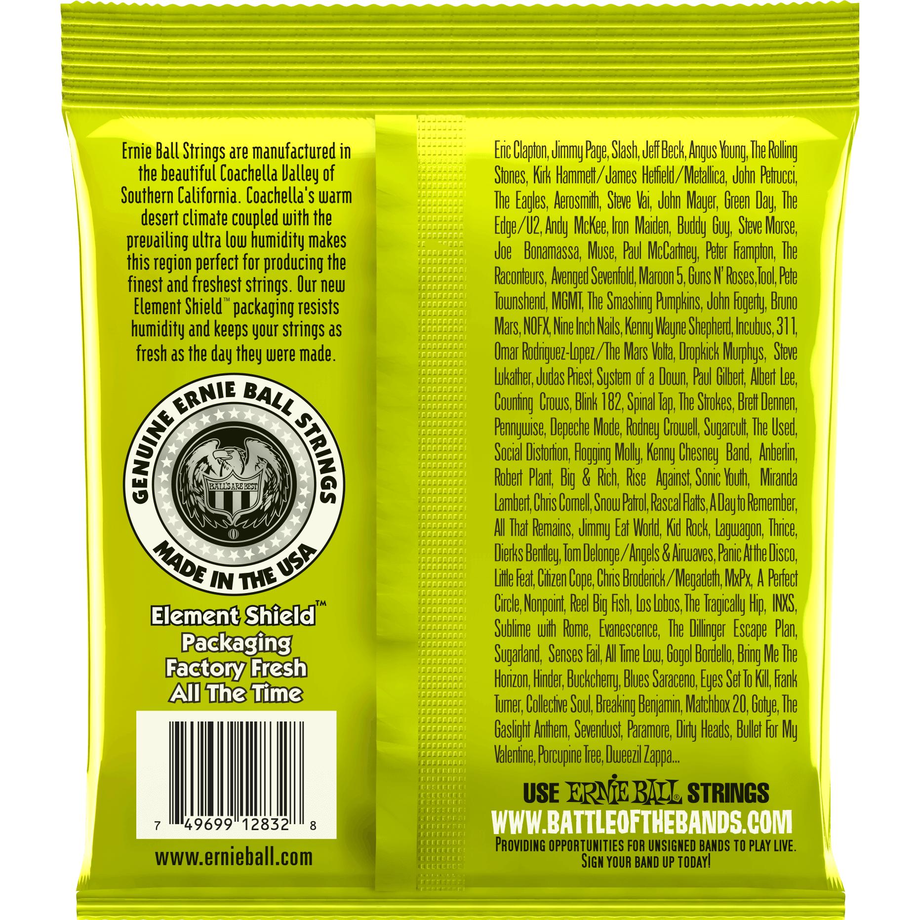 Thumbnail - Ernie Ball Regular Slinky (4 x, E-Bass, 0.11"), Saiten