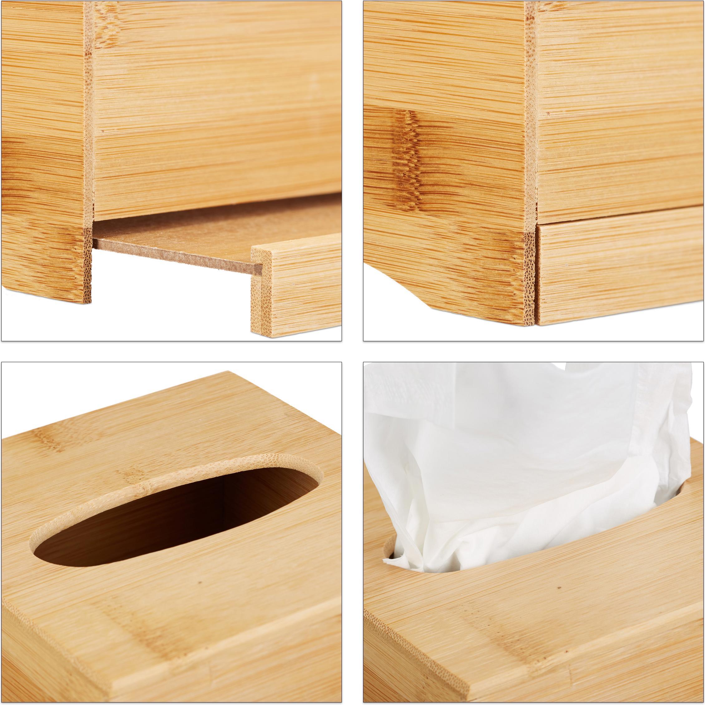 Thumbnail - Relaxdays, Badaufbewahrung, Kosmetiktücherbox