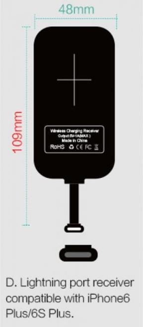 Actual product image Nillkin Magic Tags Qi Sticker (Lightning)
